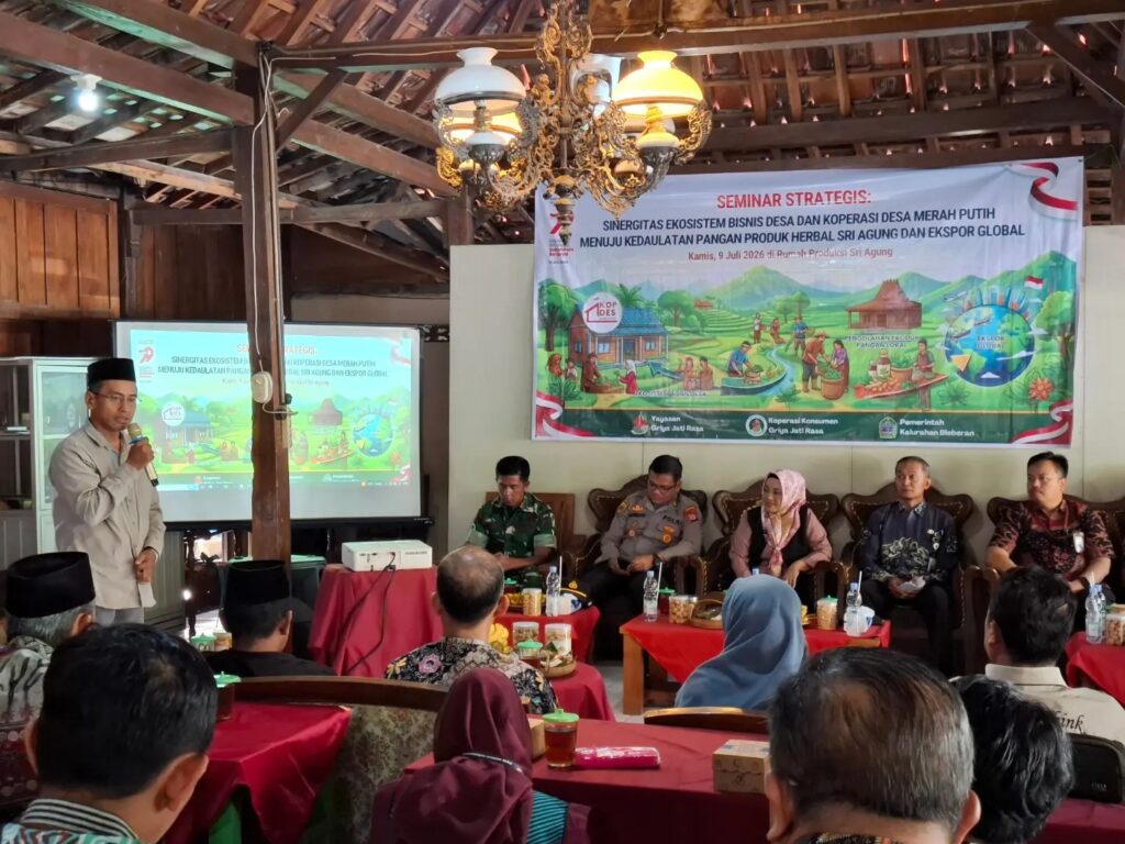 Kolaborasi Multipihak Menguatkan Koperasi Desa Merah Putih untuk Ekspor Herbal Sri Agung ke Timur Tengah